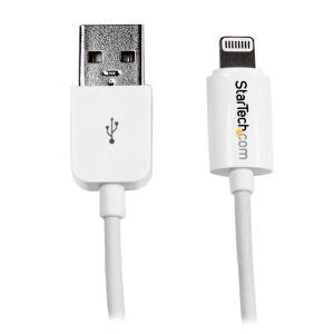 STARTECH 1m White 8 pin Lightning to USB Cable-preview.jpg